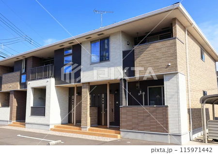 アパートの外観