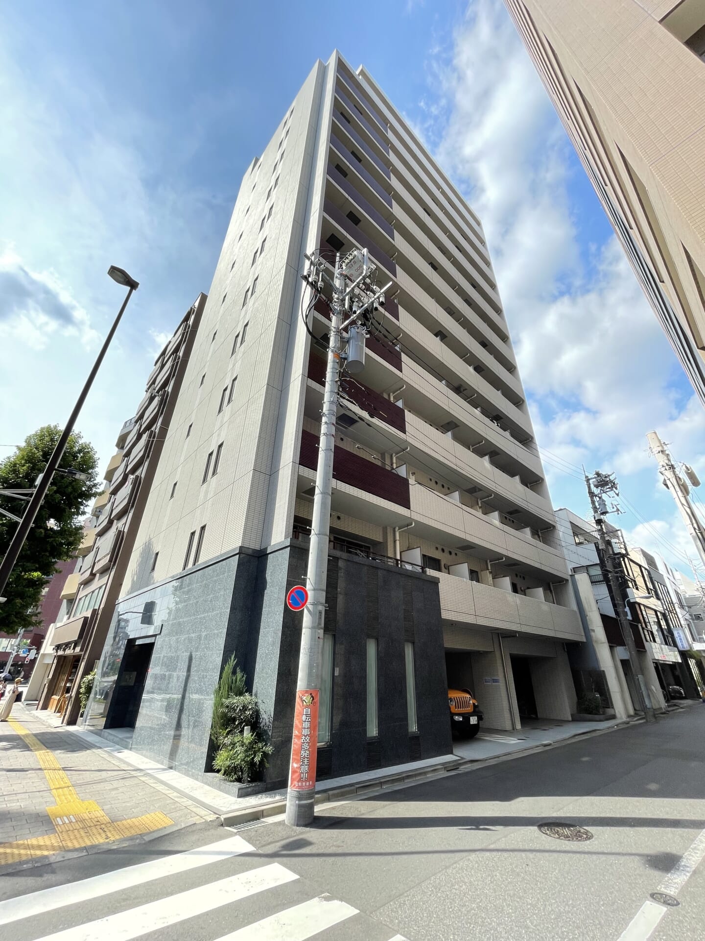 コンシェリア東京（ＫＵＲＡＭＡＥ ＳＴＡＴＩＯＮ ＦＲＯＮＴ）の外観