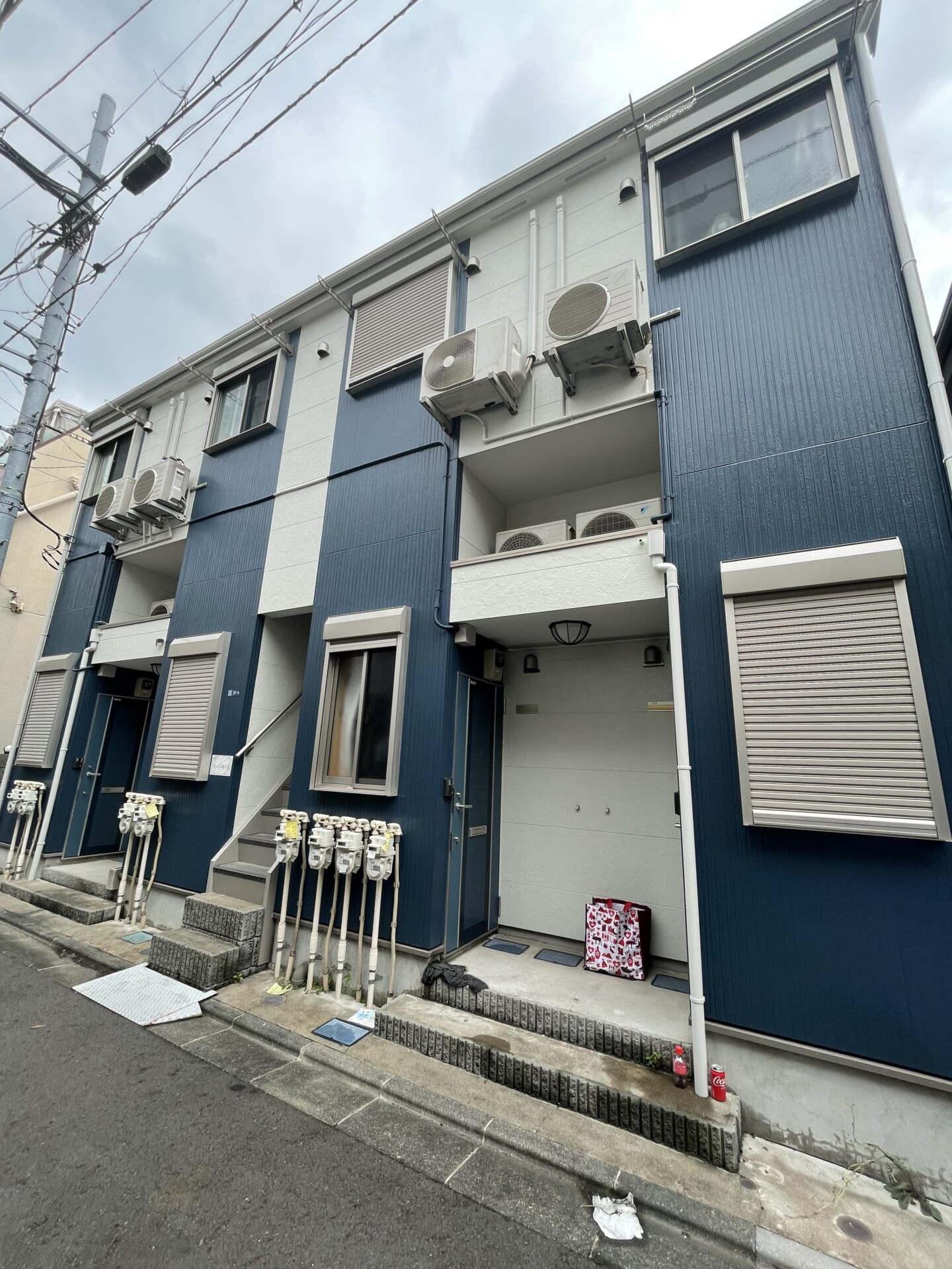 ソレイユ鐘ヶ淵の外観