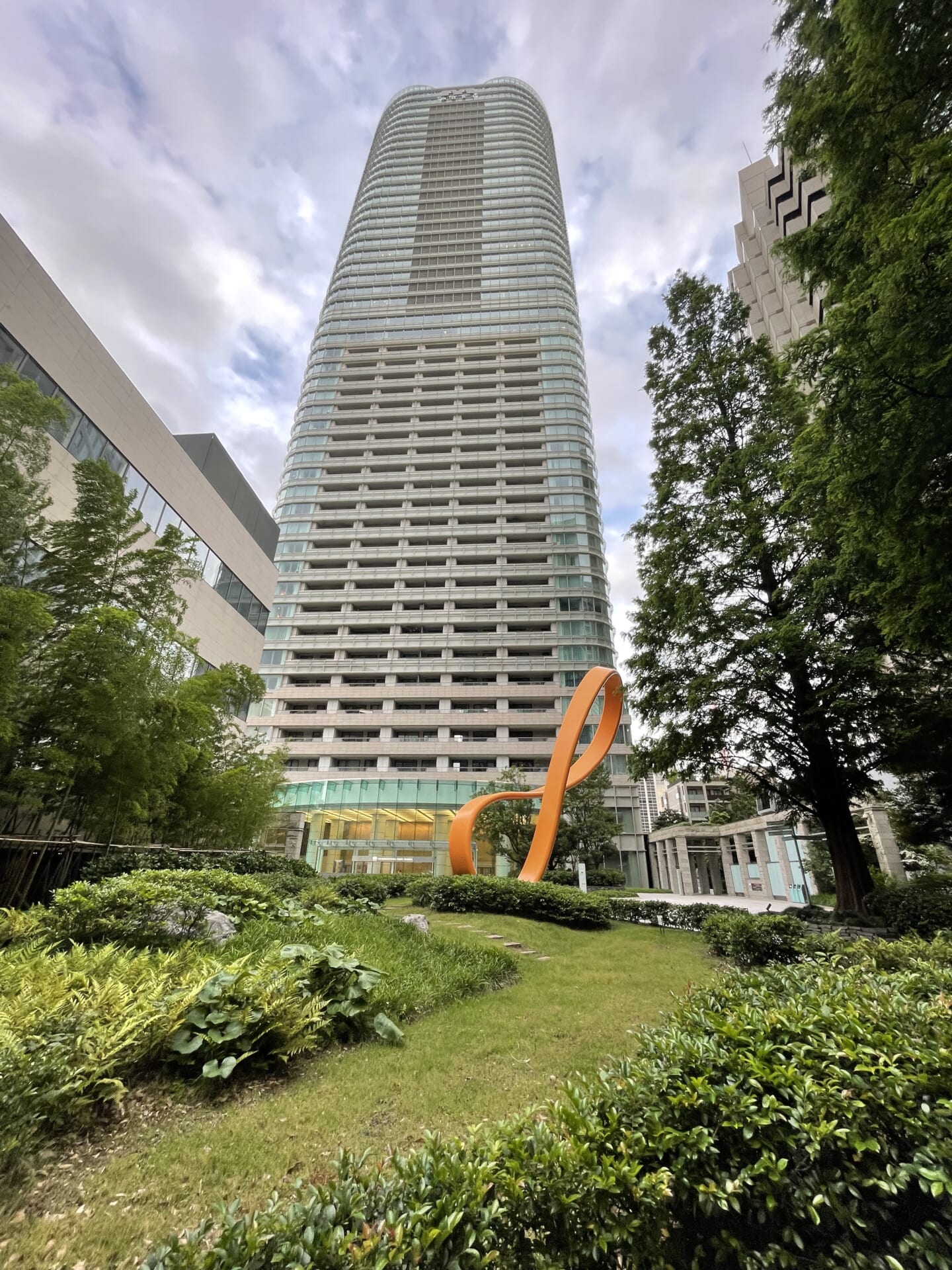 アークヒルズ仙石山森タワーレジデンスの外観