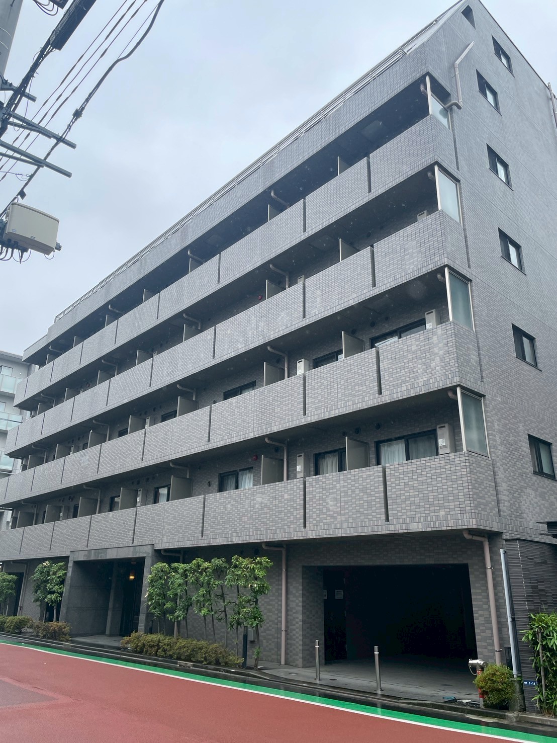 ルーブル新宿水道町の外観
