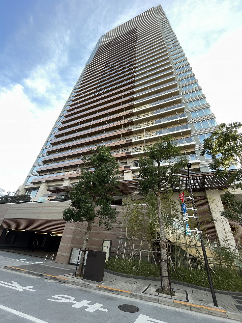 パークシティ武蔵小山ザ・タワーの外観