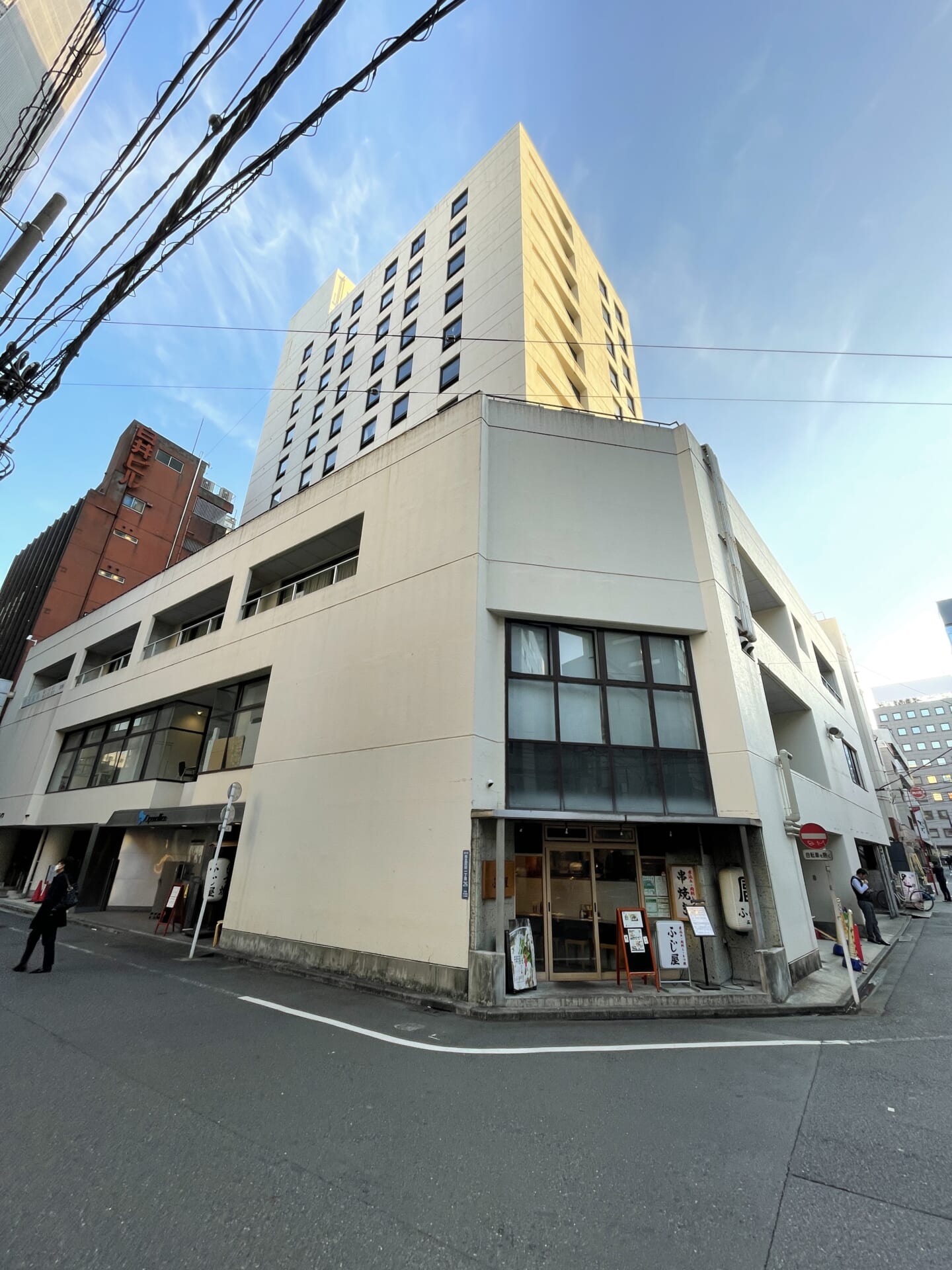 五反田サンハイツの外観