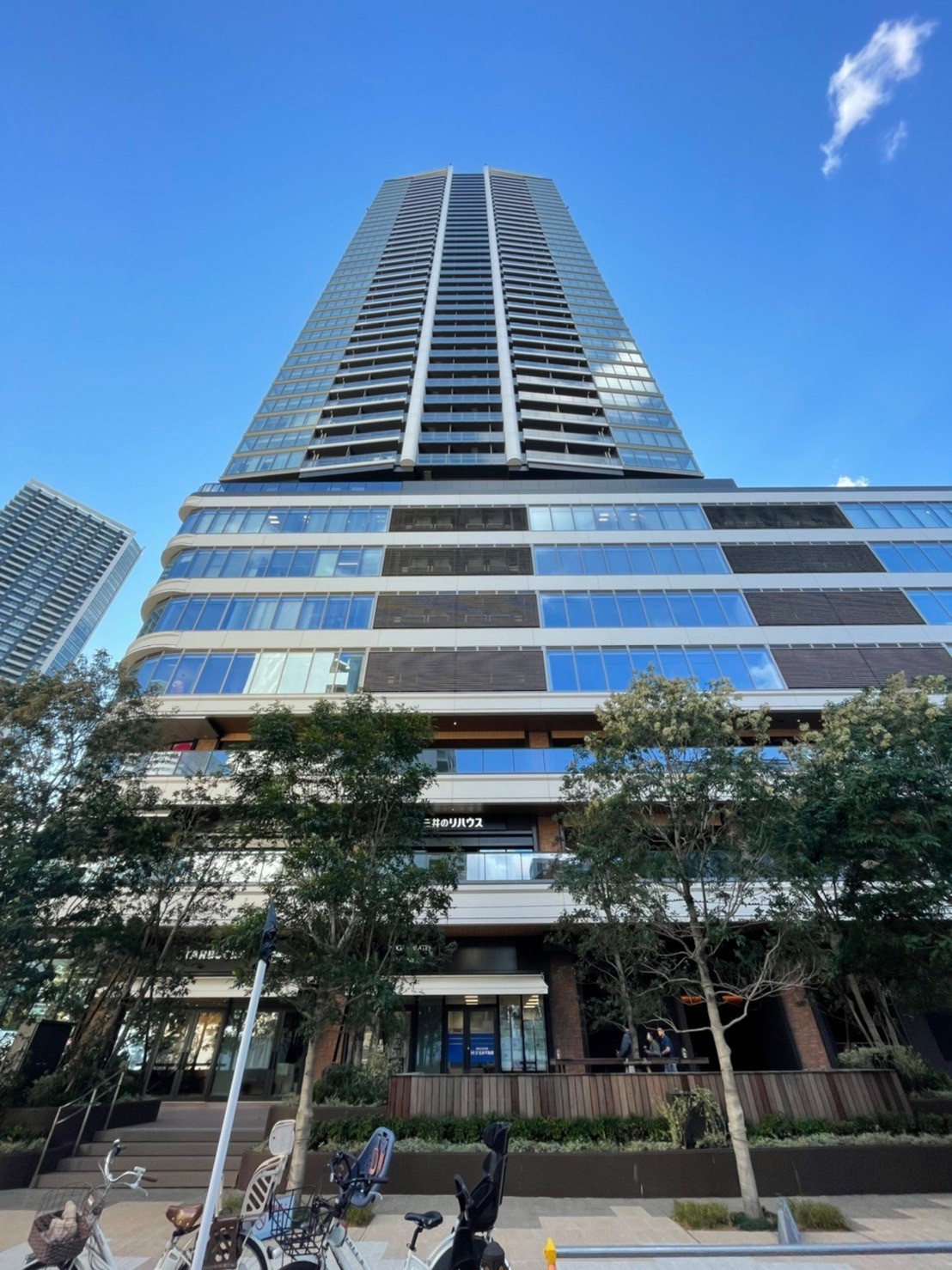 パークタワー勝どきミッドの外観