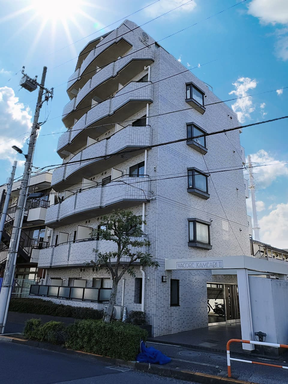 ワコーレ亀有Ⅱの外観